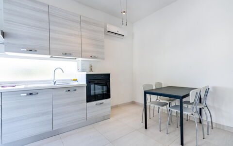 Logement Cotriero Crystal: Cuisine, Salle à manger