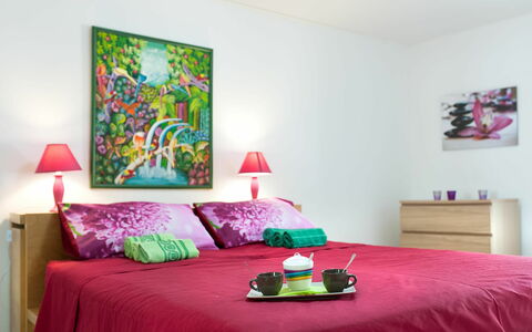 Logement Cotriero Pool: chambre à coucher