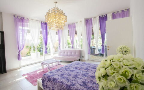 Logement Cotriero Crystal: chambre à coucher