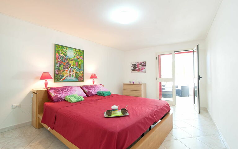 Logement Cotriero Pool: chambre à coucher