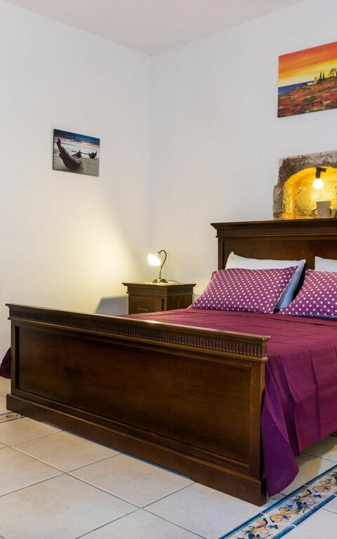 Villa Serena Maria: chambre à coucher