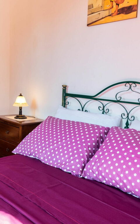 Villa Serena Maria: chambre à coucher