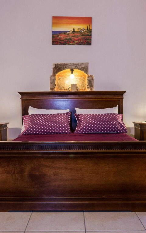 Villa Serena Maria: chambre à coucher