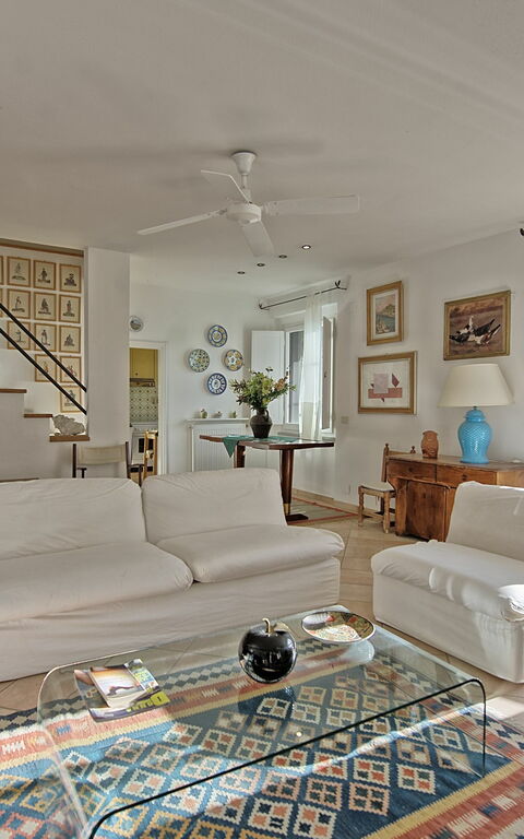 Vista Mare: Salle à manger, Salon