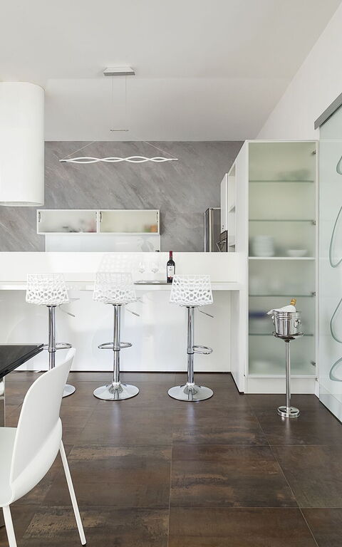 Villa Agorà: Cuisine, Salle à manger