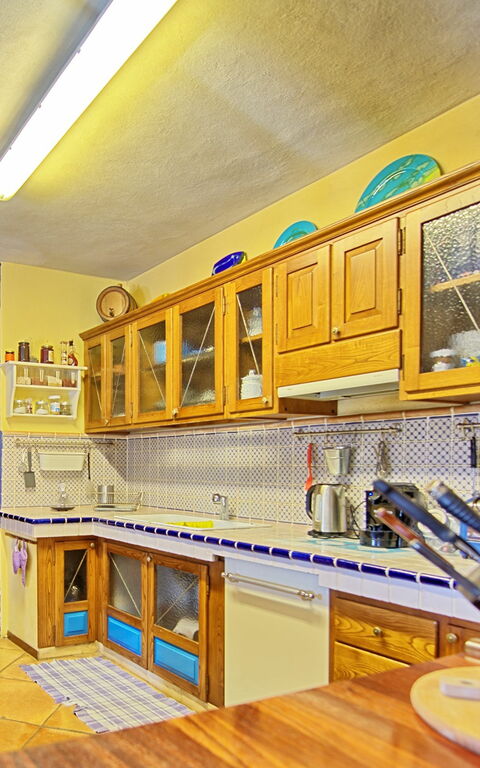 Villa Poggiospinoso: Cuisine, Salle commune