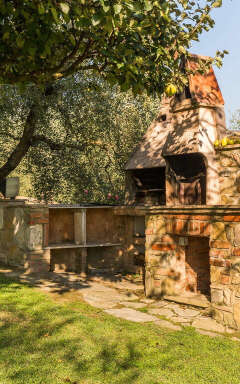 Villa Poggiospinoso: Installations, Jardin