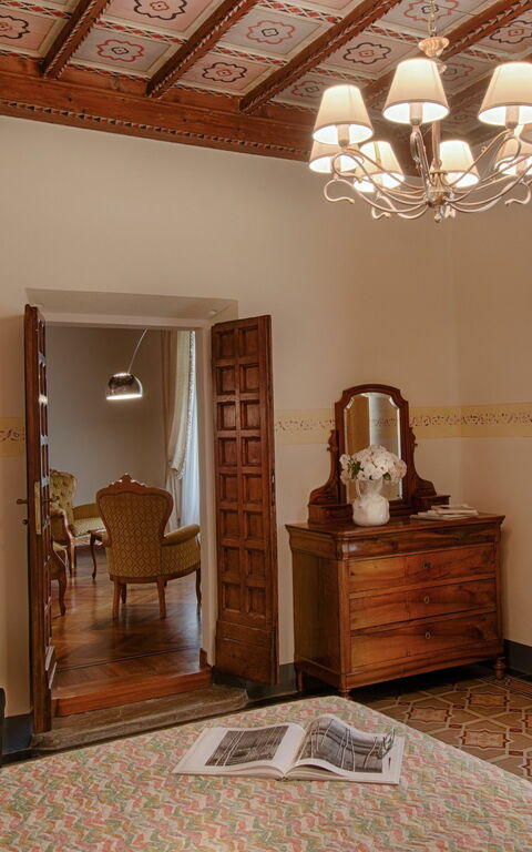 Tenuta Cambiano: chambre à coucher