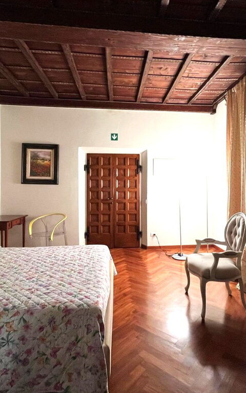 Tenuta Cambiano: chambre à coucher