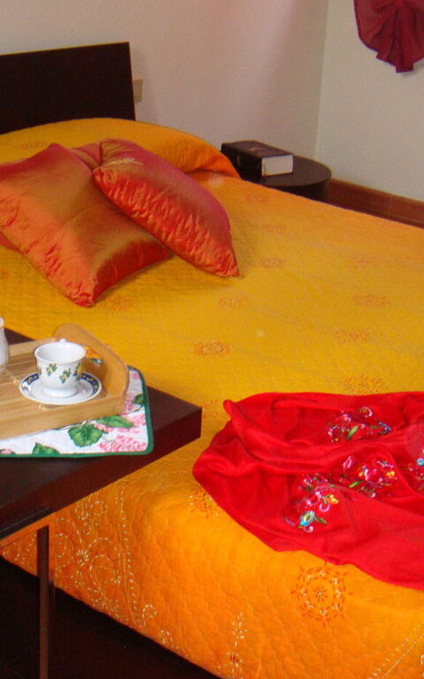 Tenuta Cambiano: chambre à coucher