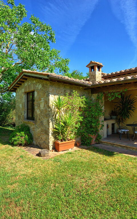 Villa Sarteano: Extérieurs, Jardin