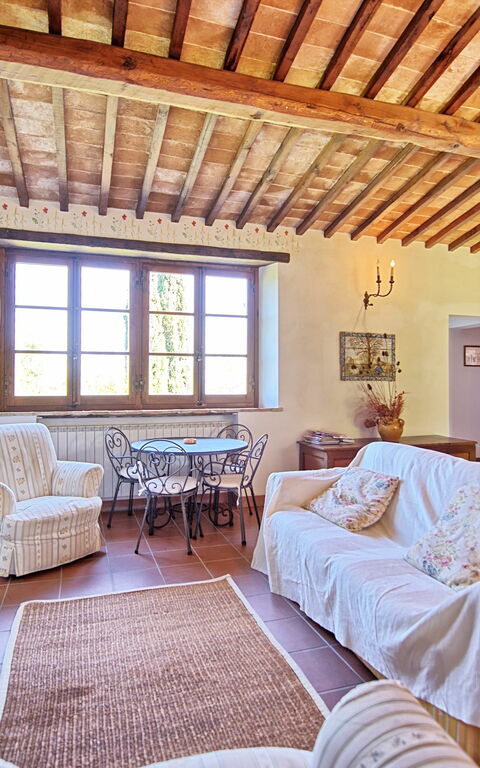 Villa Sarteano: Salle à manger, Salon