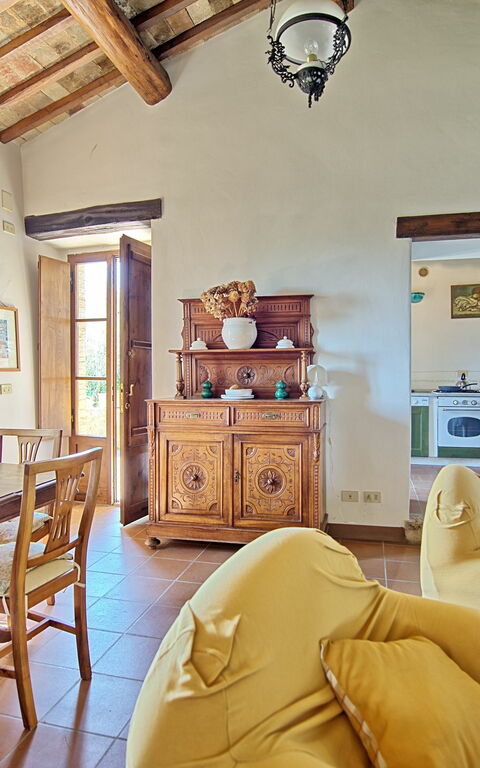 Villa Sarteano: Salle à manger, Salon