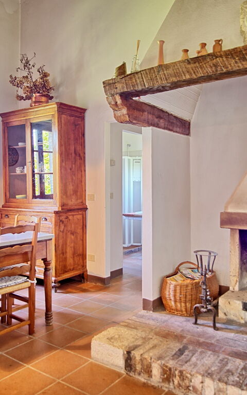 Villa Sarteano: Salle à manger, Salon