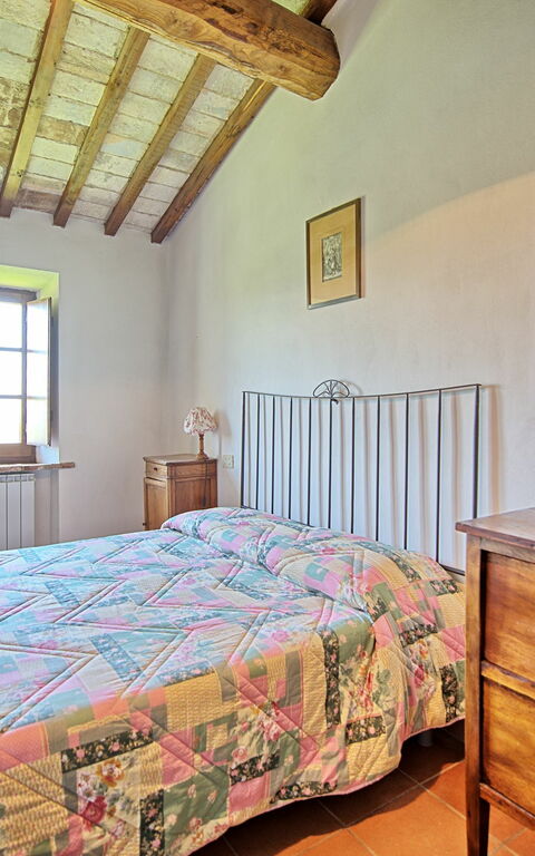 Villa Sarteano: chambre à coucher