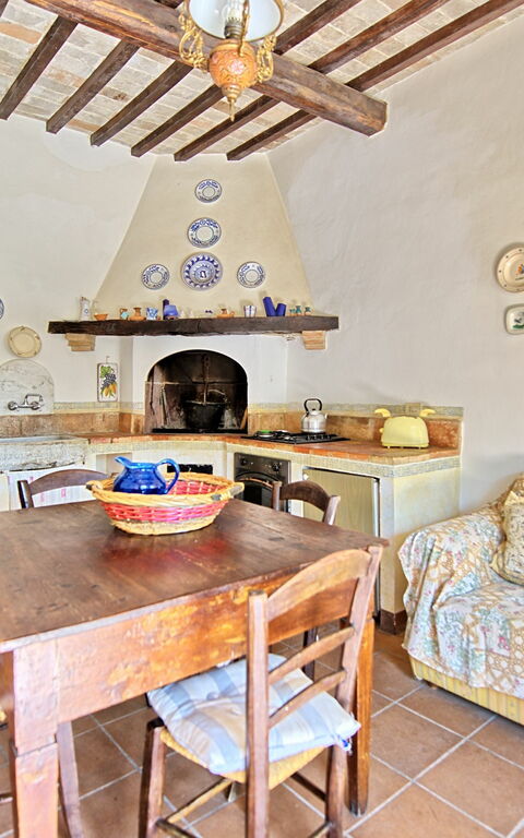 Villa Sarteano: Salle à manger, Salon