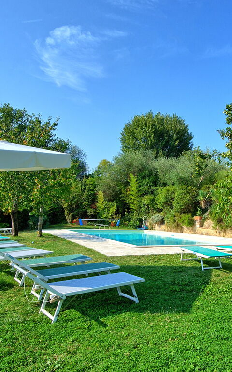 Villa Sarteano: bassin