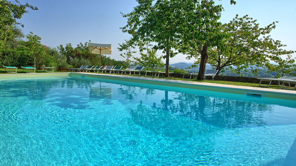 Villa Sarteano: bassin