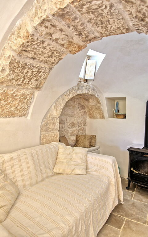 Trullo Pascarosa: Salon