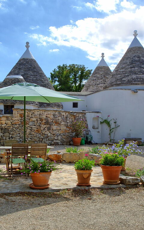 Trullo Pascarosa: Jardin