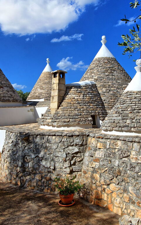Trullo Pascarosa: Extérieur