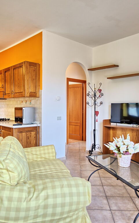 Casale Daniele: Cuisine, Salle à manger, Salon