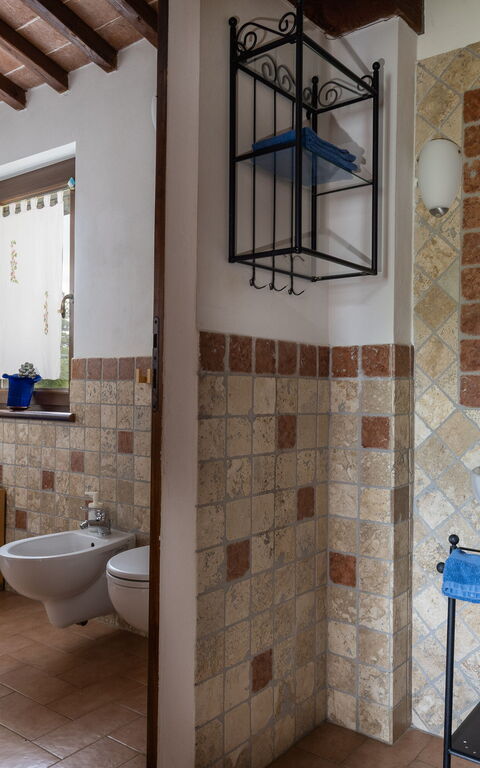 Casale Tiziano: Salle de bain