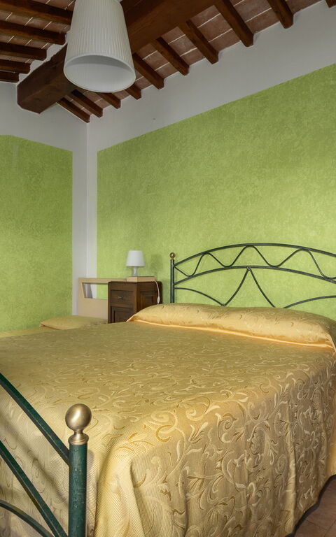 Casale Tiziano: chambre à coucher
