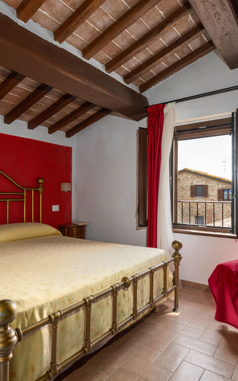 Casale Tiziano: chambre à coucher