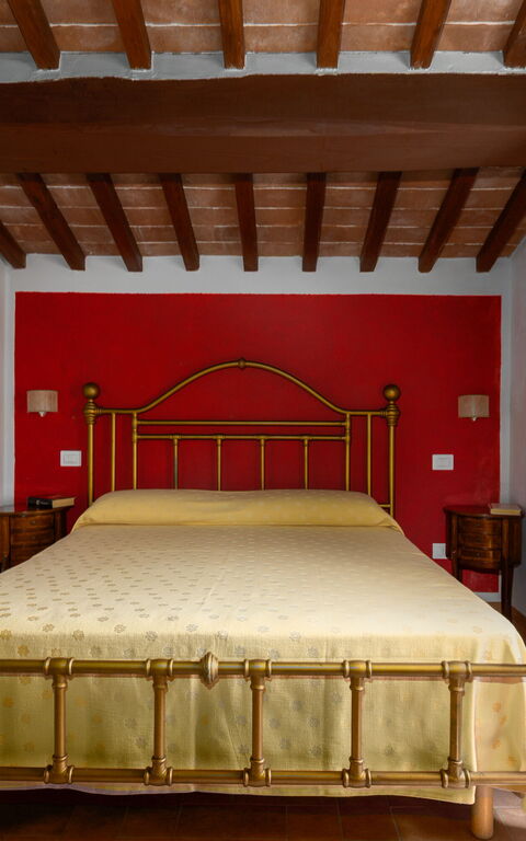 Casale Tiziano: chambre à coucher