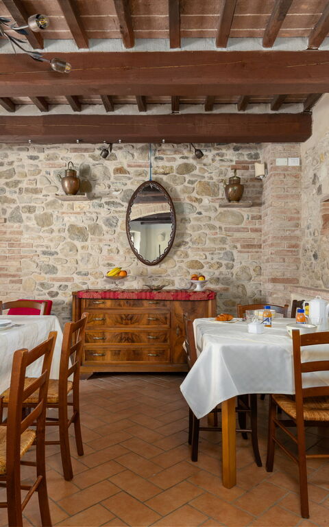 Casale Tiziano: Salle à manger