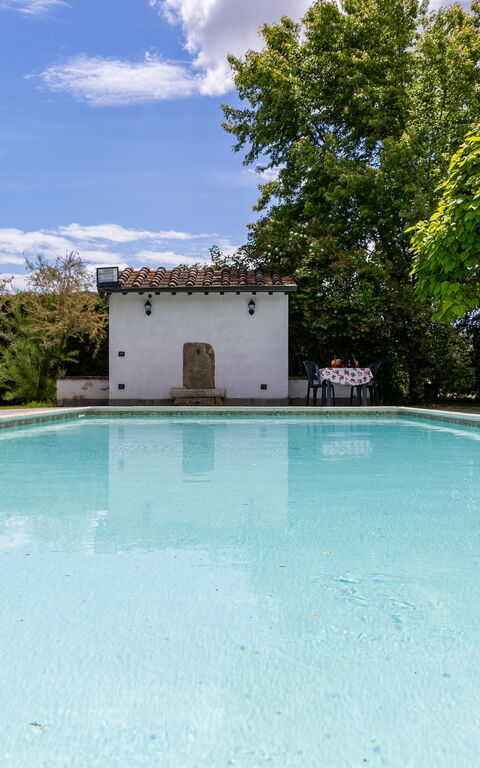 Casale Tiziano: bassin, Extérieur, Extérieurs
