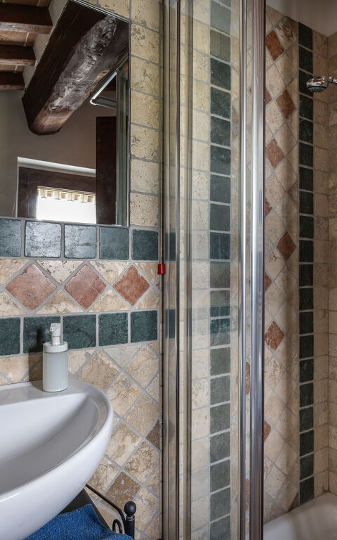Casale Tiziano: Salle de bain