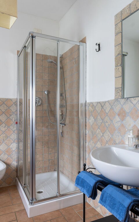 Casale Tiziano: Salle de bain