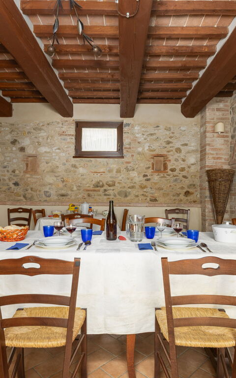 Casale Tiziano: Salle à manger