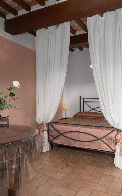 Casale Tiziano: chambre à coucher