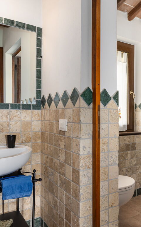 Casale Tiziano: Salle de bain