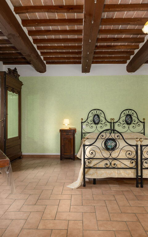 Casale Tiziano: chambre à coucher