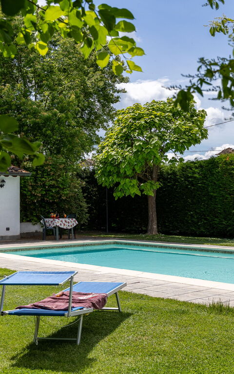 Casale Tiziano: bassin, Extérieur, Extérieurs, Jardin