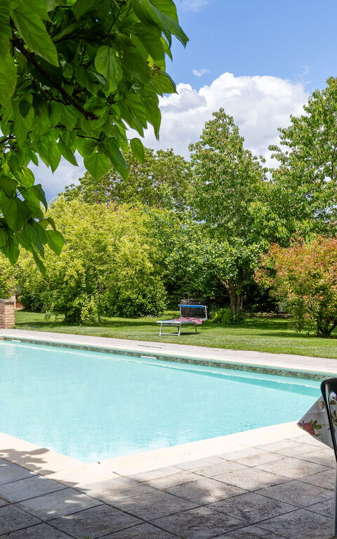 Casale Tiziano: bassin, Extérieur, Extérieurs, Jardin