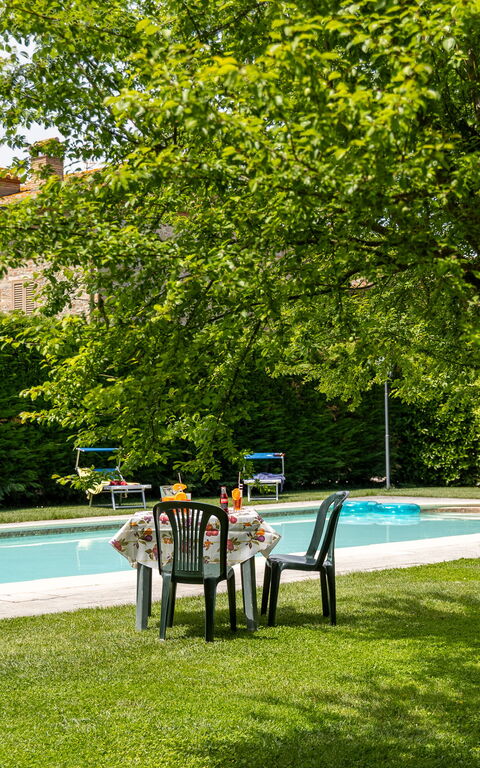 Casale Tiziano: bassin, Extérieur, Extérieurs, Jardin