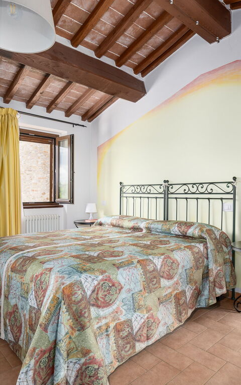Casale Tiziano: chambre à coucher