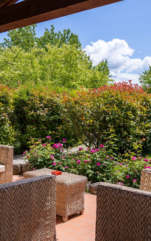 Casale Tiziano: bassin, Extérieur, Extérieurs, Jardin