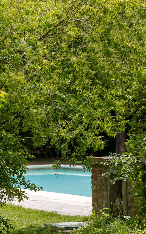 Casale Tiziano: bassin, Extérieur, Extérieurs, Jardin
