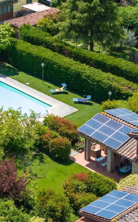 Casale Tiziano: bassin, Extérieur, Extérieurs, Jardin, Vues