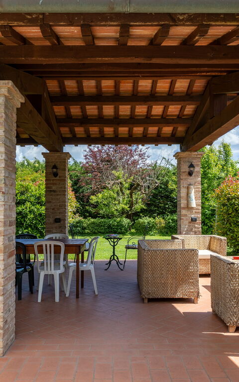 Casale Tiziano: Balcon / Terrasse / Patio, Extérieur, Extérieurs