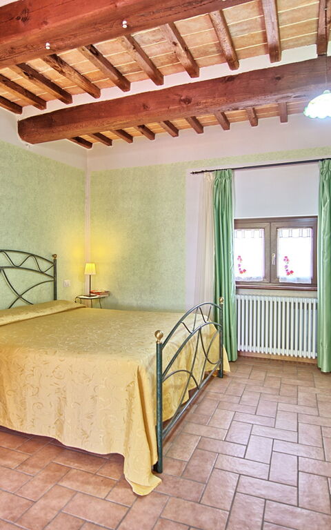 Casale Tiziano: chambre à coucher