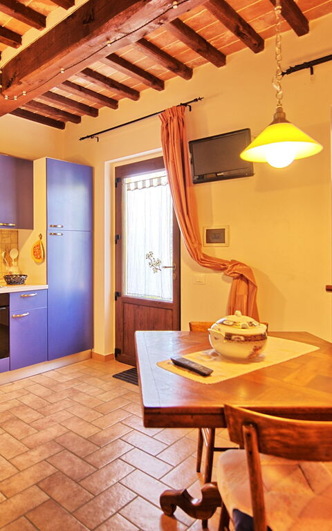 Casale Tiziano: Cuisine, Salle à manger