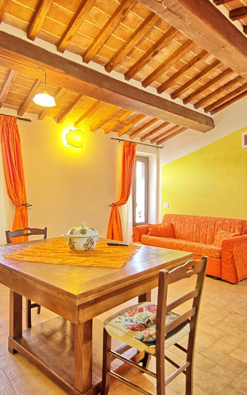 Casale Tiziano: Cuisine, Salle à manger