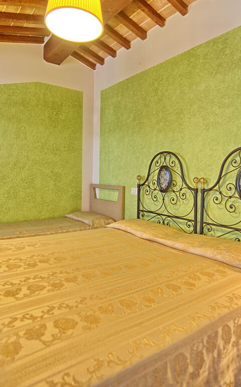 Casale Tiziano: chambre à coucher